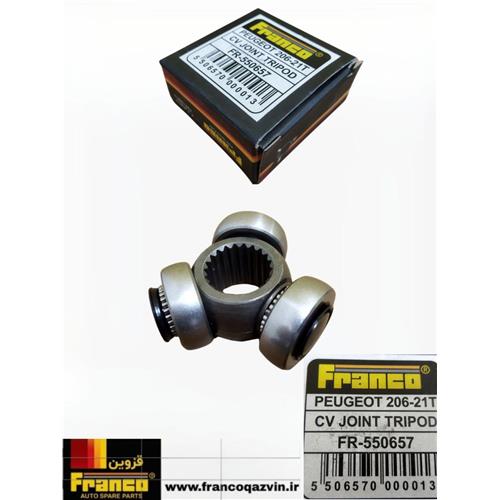 سه شاخه پلوس پژو 206 - 21 خار FRANCO