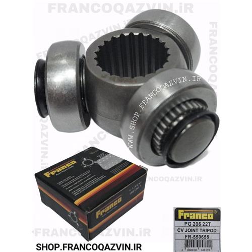 سه شاخه پژو 206 22 خار FRANCO