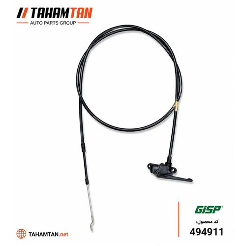 کابل رها کننده درب موتور پژو 405 و پارس بدون گردگیر جدید GiSP