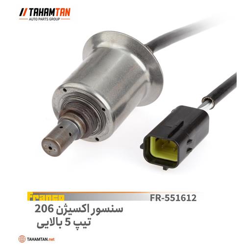 سنسور اکسیژن زیمنس پژو 206 تیپ 5 با کاپ حرارتی FRANCO