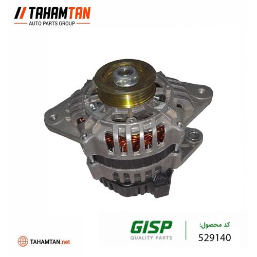 دینام 90 آمپر 4 شیار استاتور 6 سیم تیبا و پراید یورو4 GiSP