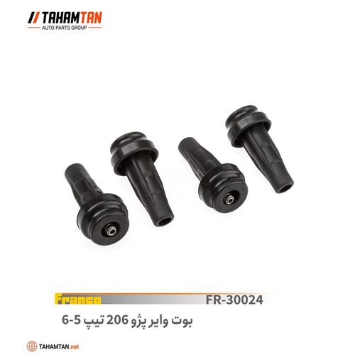 بوت وایر شمع پژو 206 تیپ 5 FRANCO