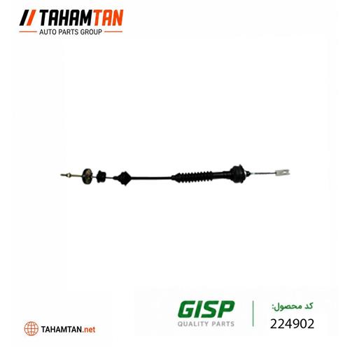 کابل کلاچ معمولی U دار پژو 206 تیپ 2 و 3 GiSP